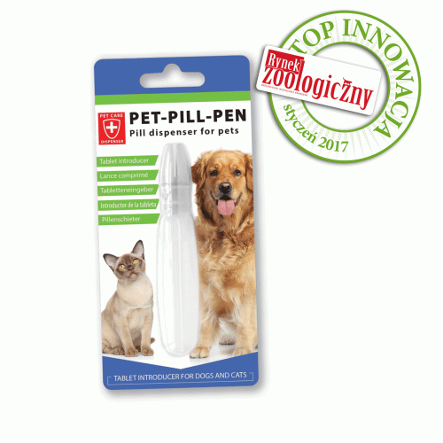 Pet Pill Pen dávkovač tablet pro domácí mazlíčky PATPILLPEN.gif