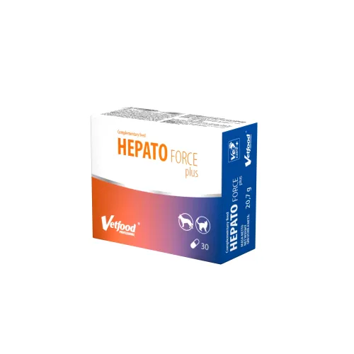 Hepatoforce Plus 30 kapslí Vetfood