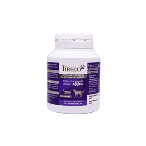 Tireco na játra pro psy a kočky 30 ks. Biovico Tireco na wątrobę dla kota i psa 30 szt. Biovico-2.jpg