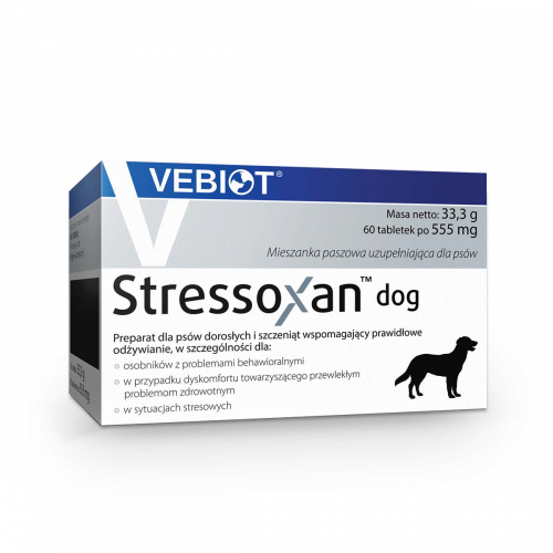 Stressoxan Dog 60 tablet 555 mg Vebiot
