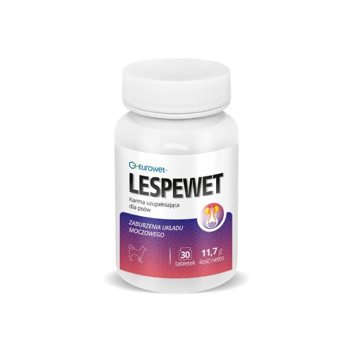 Lespewet pro psy 30 tablet Eurowet Lespewet dla psów 30 tabletek Eurowet.jpg