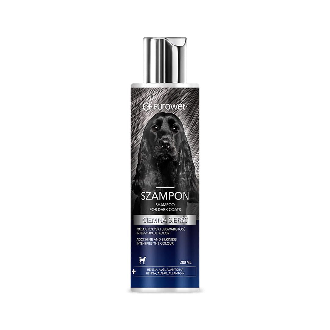 Šampon na tmavou srst pro psy Eurowet