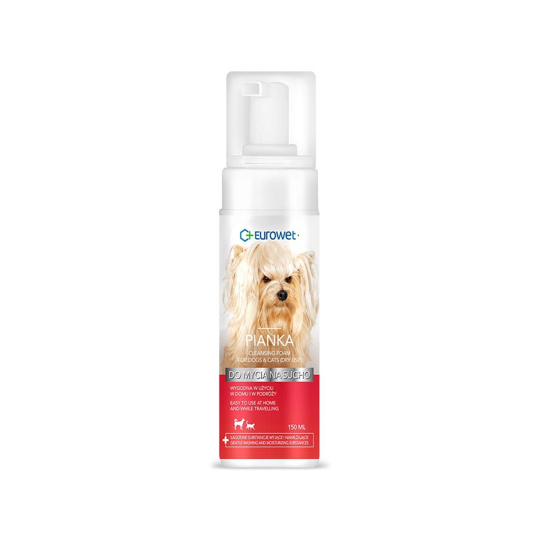 Pianka do mycia na sucho 150 ml Eurowet.jpg