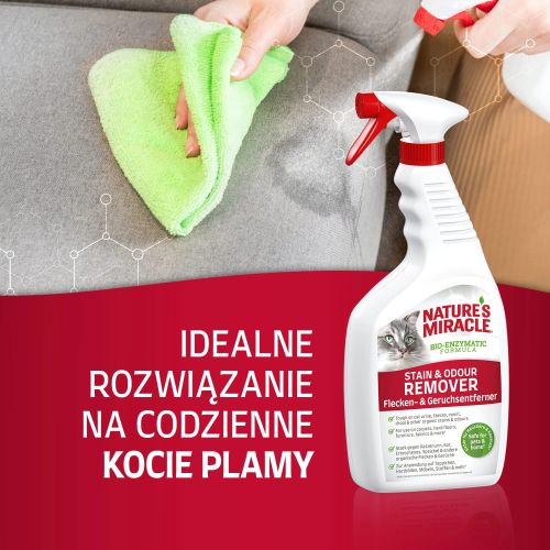 Přírodní zázračný odstraňovač skvrn a zápachu 709 ml Nature's Miracle Stain&amp;Odour REMOVER CAT 709ml-3.jpg