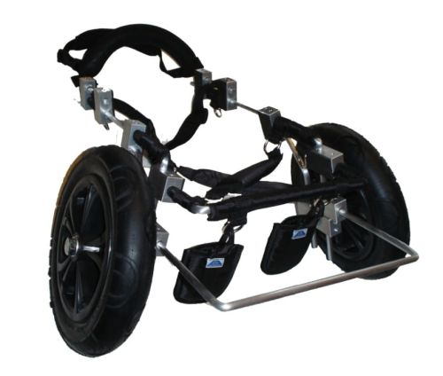 Invalidní vozík pro psy s parézou zadních končetin wozek-czarny.jpg