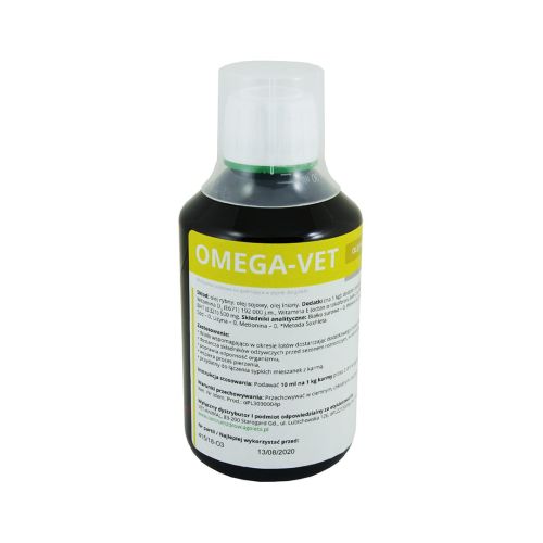 OMEGA-VET olej pro let, pelichání, chov 200 ml