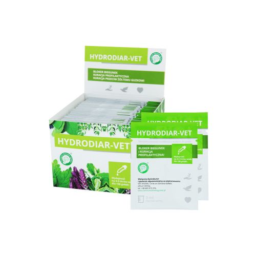 Blokátor průjmu HYDRODIAR-VET HYDRODIAR-VET bloker biegunek3ml.jpg