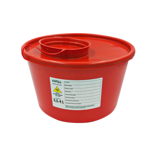 Kontejner na zdravotnický odpad červený Pojemnik na odpady medyczne czerwony 3,5 l.png