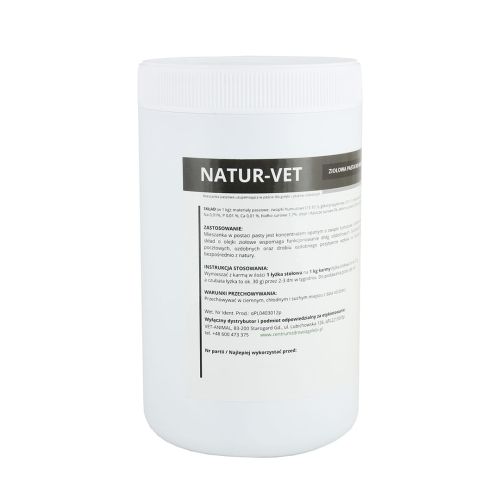 NATUR-VET bylinná krmná pasta NATUR-VET ziołowa pasta do karmy1kg.jpg