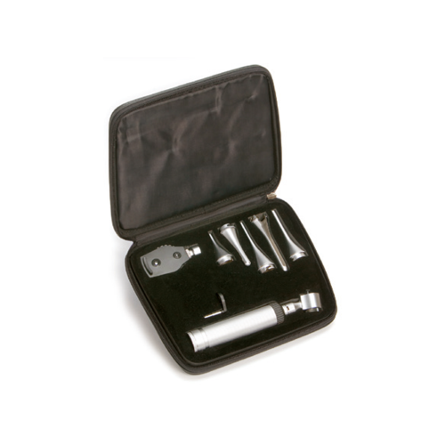 Diagnostická sada otoskop + oftalmoskop kovový Zestaw diagn. otoskop + oftalmoskop metal.png