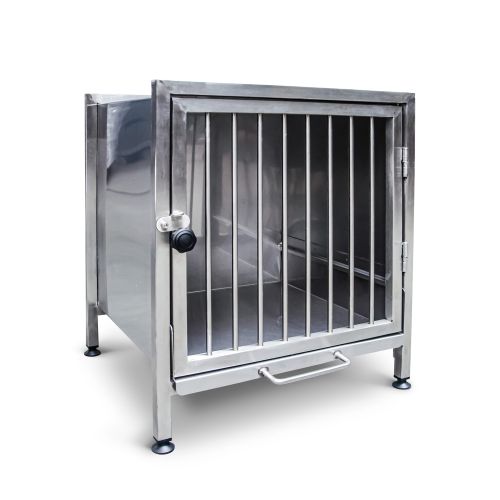 Veterinární klec pro kočky ocelová klatka-1.jpg