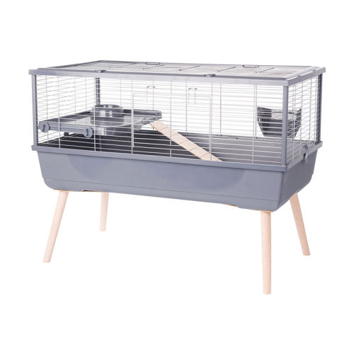 Klec NEOLIFE 100 pro morče domácí Zolux NEOLIFE 100 dla kawii domowej-szara.png