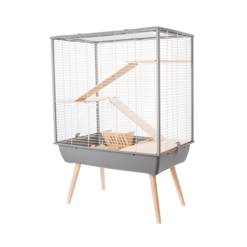 Neo Cosy velká klec pro hlodavce H80 Zolux Neo-Cosy-szara.png
