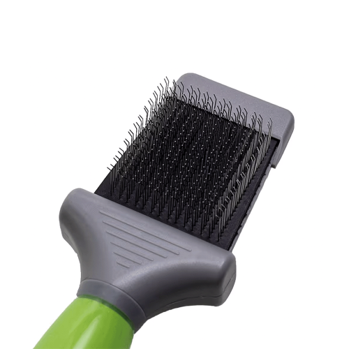 Pružný oboustranný kartáč na pudly Moser szczotka-dwustronna-moser.png