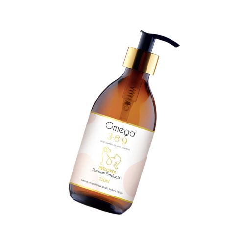 Omega 3-6-9 olej z divokého lososa 250ml PetLover Omega-petlover-1.jpg