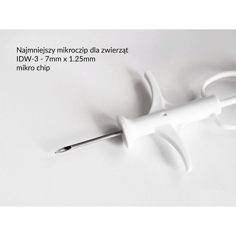 Injekční stříkačka s mikročipem RF-IDW-2 kód 900 1,25x7