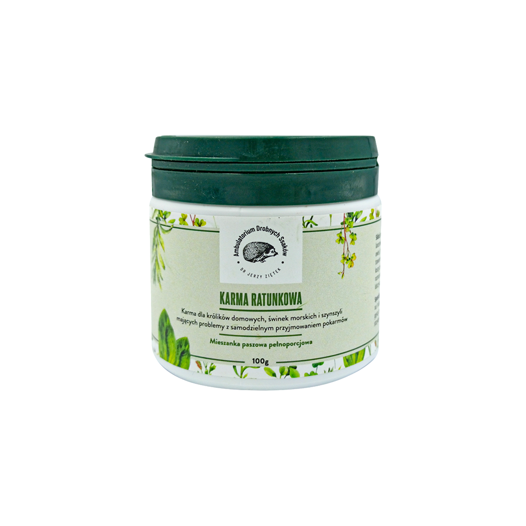 Karma ratunkowa podstawowa 100 g Dr. Ziętek.png