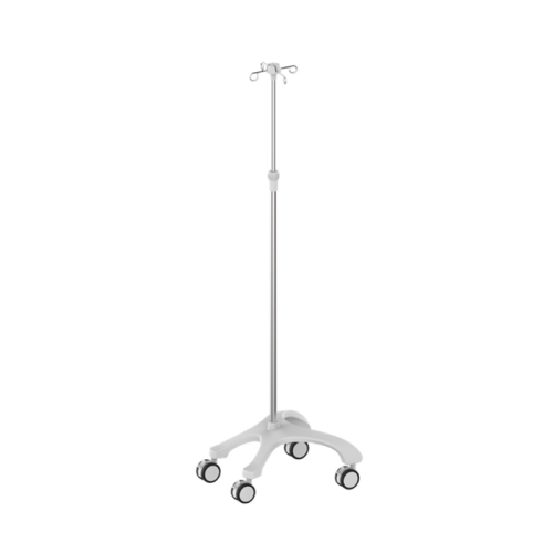 IV-Pole s nastavením výšky 4 kolečka Stojak na kroplówkę z regulacją wyskości 4 kółka.png
