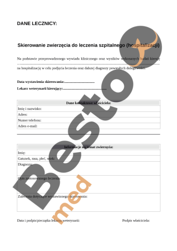 Předání zvířete k hospitalizaci Obszar roboczy 1.png