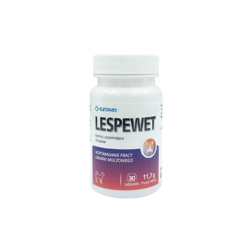 Lespewet pro psy 30 tablet Eurowet Lespewet dla psów 30 tabletek Eurowet.jpg