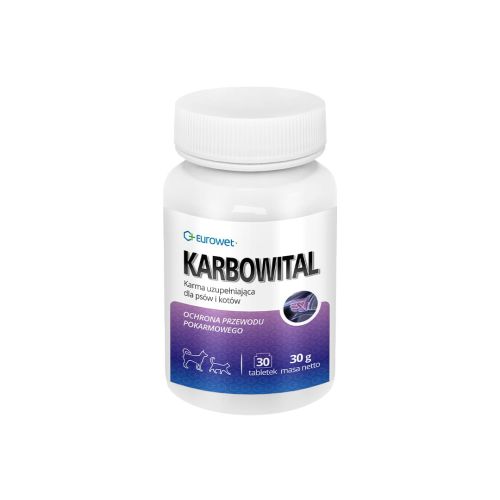 Carbovital pro psy a kočky 30 ks Eurowet Karbowital dla psów i kotów 30 szt Eurowet.jpg