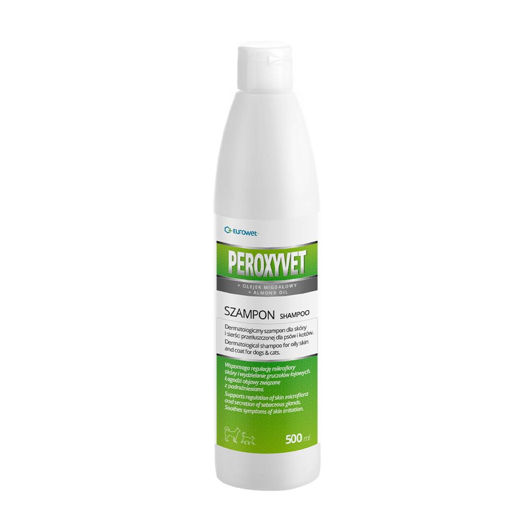 Peroxyvet szampon dla psów i kotów 500 ml Eurowet.jpg