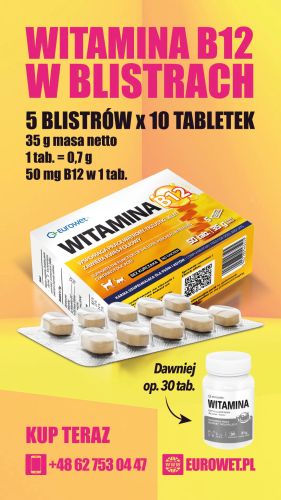 Vitamin B12 pro psy a kočky 30 ks. Eurowet EUROWET_B12_1.jpg